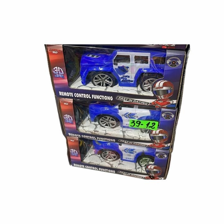 Masina SUV R/C 1:20 cu Telecomanda, Design Police si Culori Metalizate, Engros