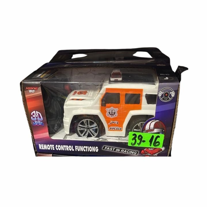 Masina SUV R/C 1:20 cu Telecomanda, Design Police si Culori Metalizate, Engros