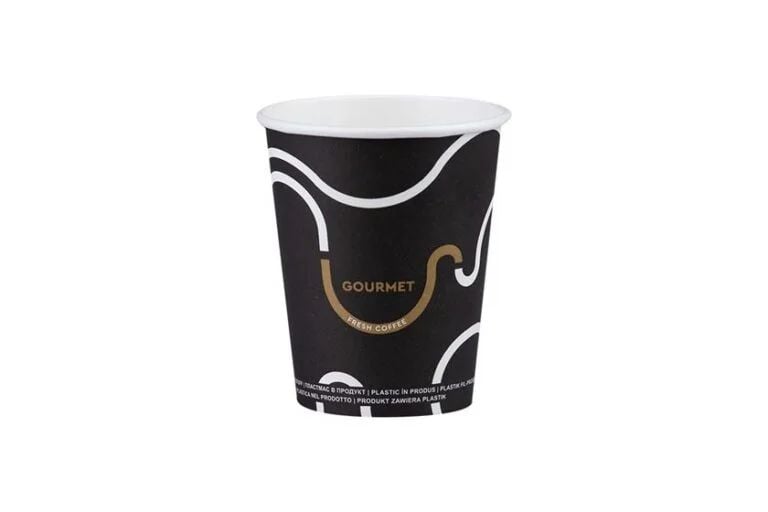 PAHARE DIN CARTON GOURMET BLACK 4 oz (100 buc/set)