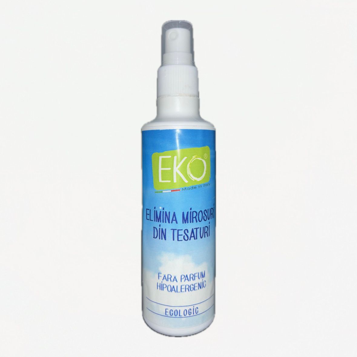 Spray Engros, Eko Elimina Mirosuri Din Tesaturi- Fara Parfum, Hipoalergenic 120 Ml