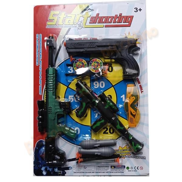 Jucarie Set jucarii - Mitraliera si pistol 398