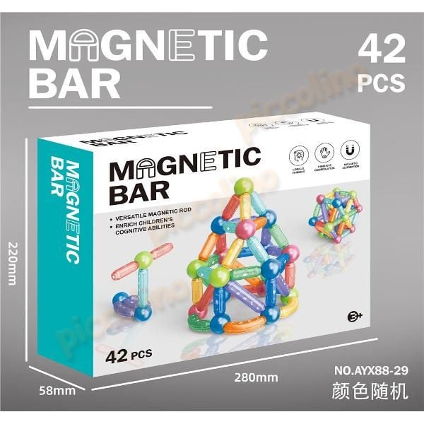 Set piese magnetice