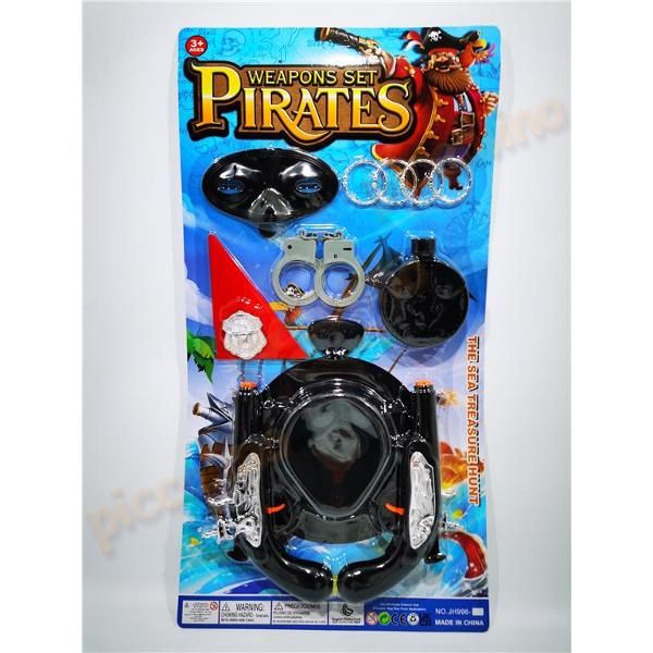 Jucarie Set pistoale pirati cu palarie