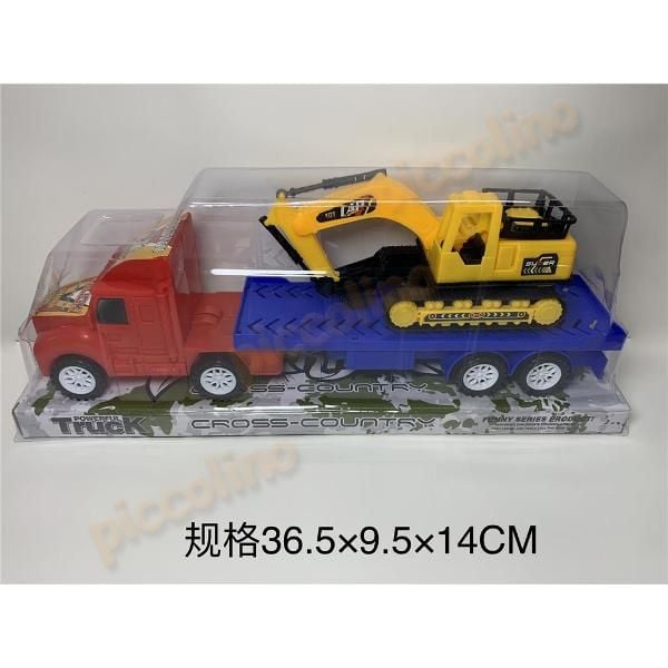 Set frictiune cu excavator