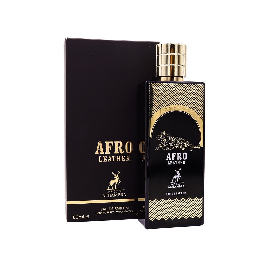 Apa de parfum Afro Leather - Maison Alhambra 80 ml, unisex Engros