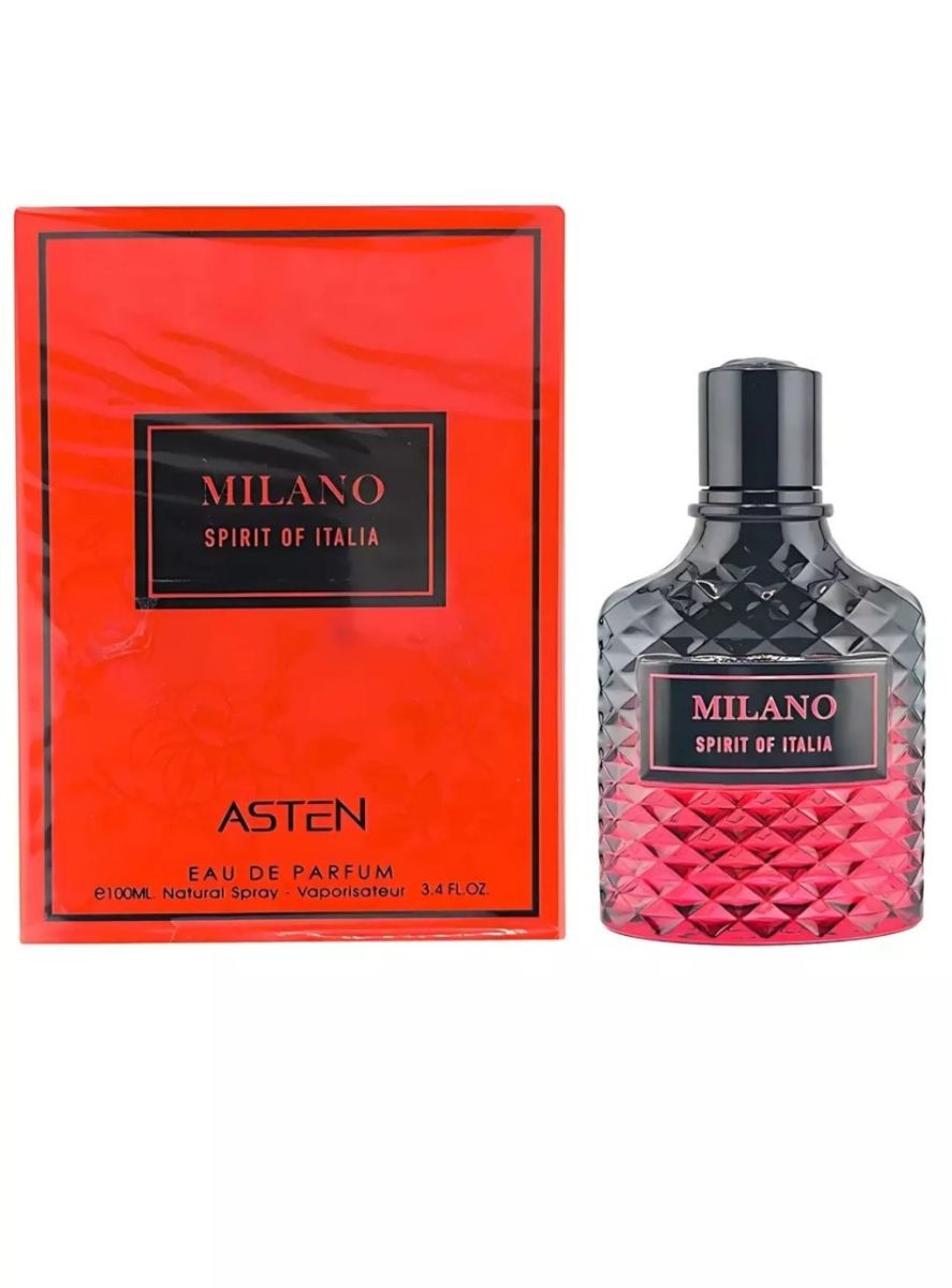 Apa de parfum Asten, Milano Spirit of Italia, unisex, 100 ml Engros