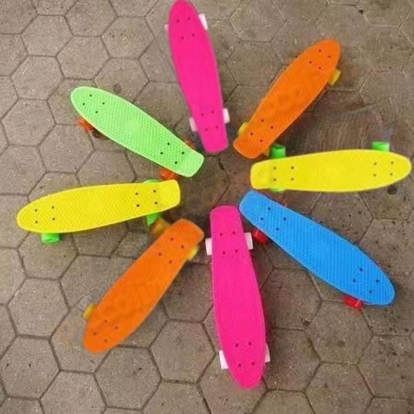 Penny board 55 cm mix Engros
