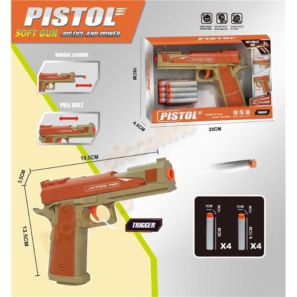 Jucarie Pistol cu gloante EVA 428 Engros