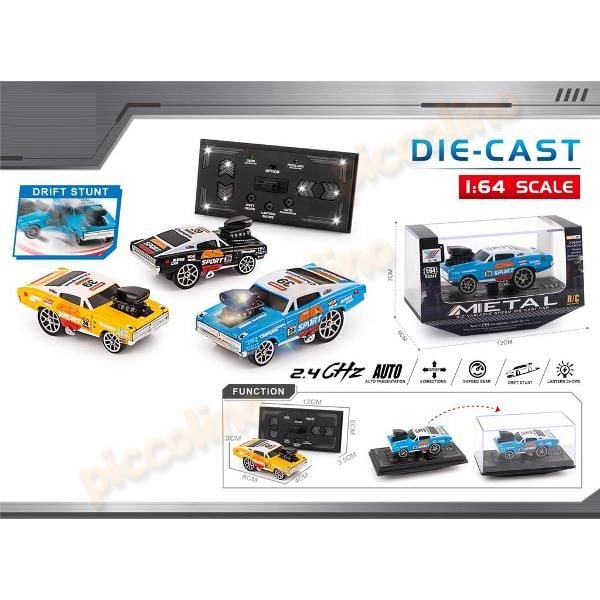Masina metalica RC comanda display 521 Engros