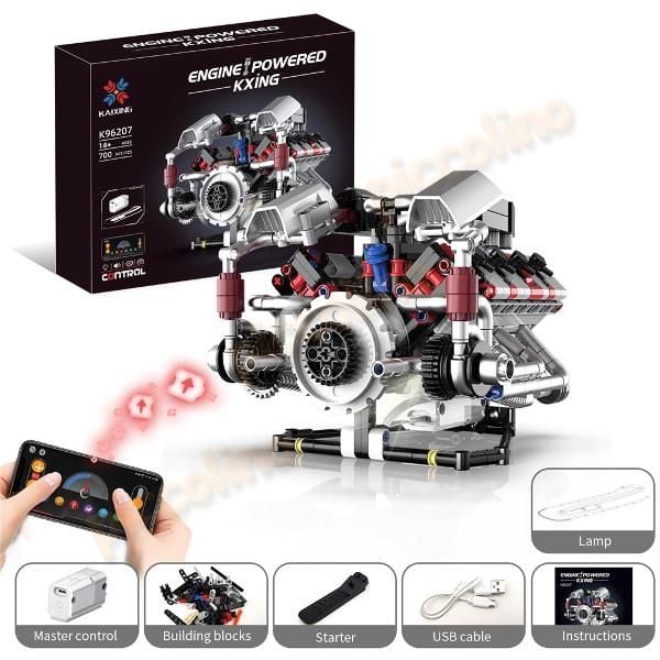 Set cuburi de construit - Motor control aplicatie 291 Engros