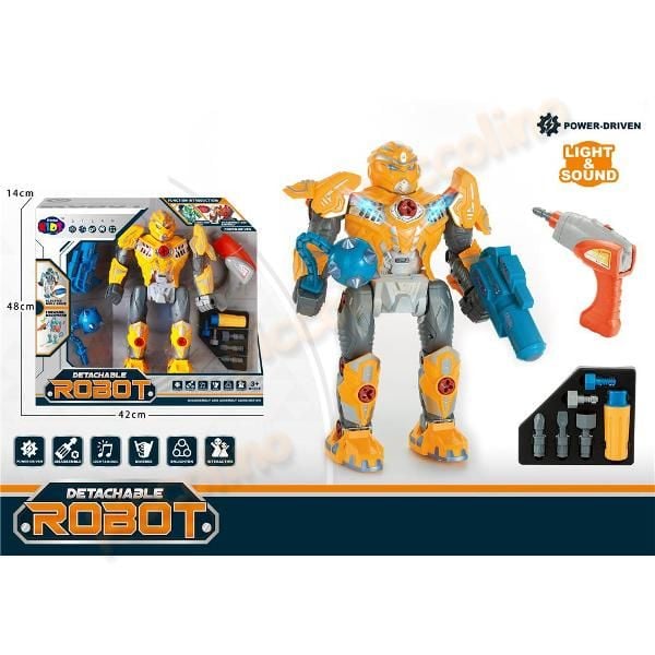 Jucarie Robot deformabil electric, asamblare 289 Engros