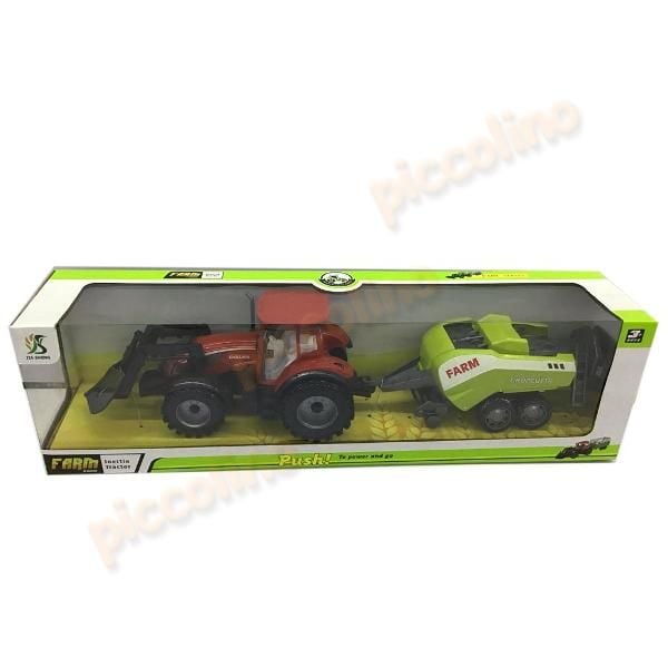 Tractor frictiune cu presa de balotat 407 Engros