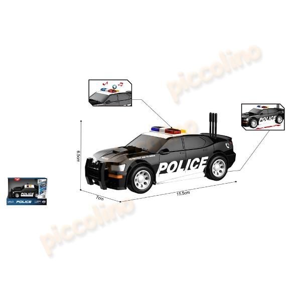 Vehicul de politie inertial L&S, scara 1:32 490 Engros
