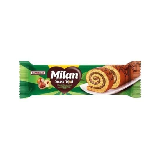 Milan Ruladă Cacao și Alune 300 g Engros