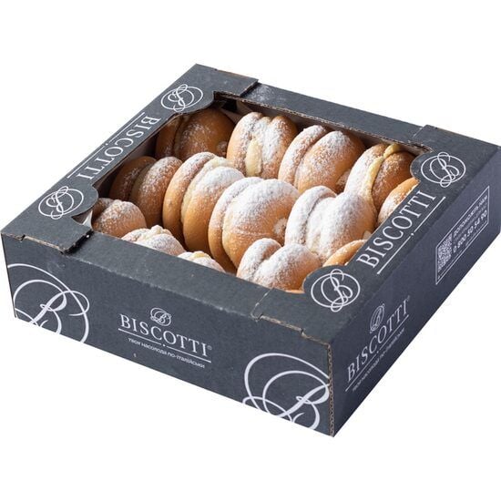 Fursecuri Banini cu cremă de banane și crustă fragedă Biscotti, 500g Engros