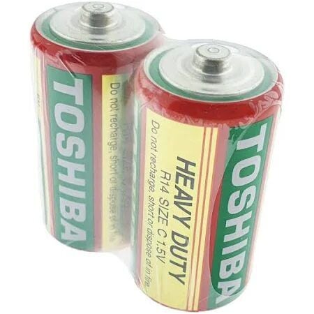 Baterie Heavy Duty Toshiba R14, set 24 bucati Engros