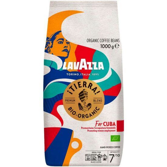 Lavazza Bio Organic Barista Tierra for Cuba – Cafea boabe 1 kg | Espresso ecologic premium Engros