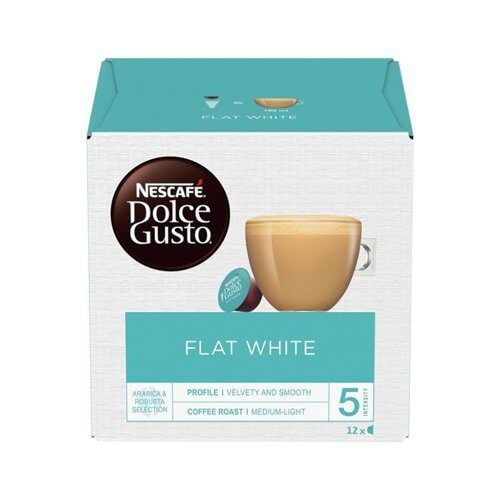 Capsule NESCAFÉ Dolce Gusto Flat White 140,4 g, 12 capsule Engros