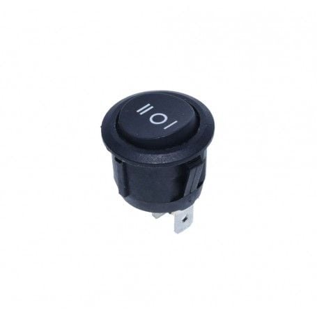 Buton 3 pozitii I-0-II 220V/3A Negru Engros