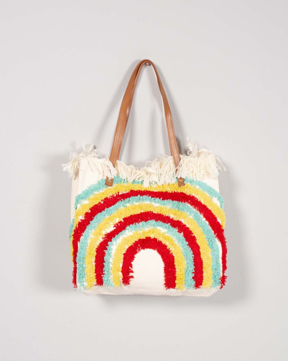 Geanta casual multicolora Engros