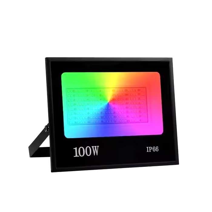 Proiector Led RGB - 220V, cu Telecomanda, Putere 100W ElectroAZ Engros