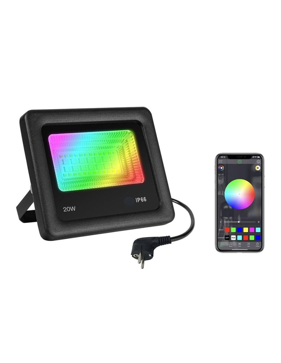 Proiector RGBW LED 20W, Android, iOS, Bluetooth Engros
