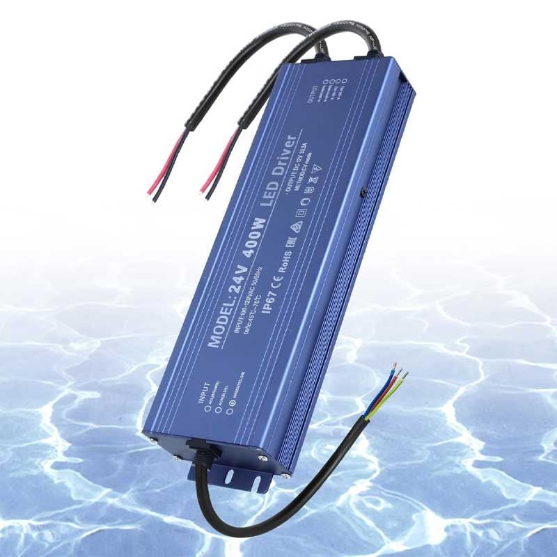 Sursă de Alimentare de Exterior IP67, 24V 16.6A – 400W, ElectroAZ Engros