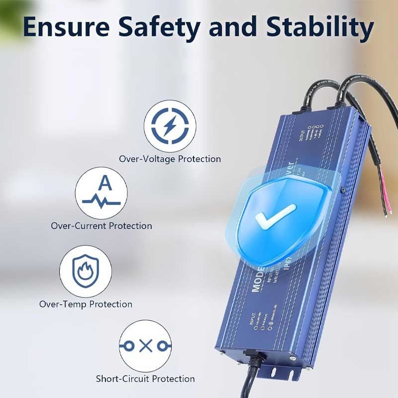Sursă de Alimentare de Exterior IP67, 24V 8.33A – 200W, ElectroAZ Engros