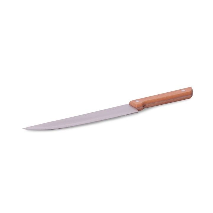 Cutit Engros de bucatar Kamille, din otel inoxidabil, 20cm, cu maner din lemn