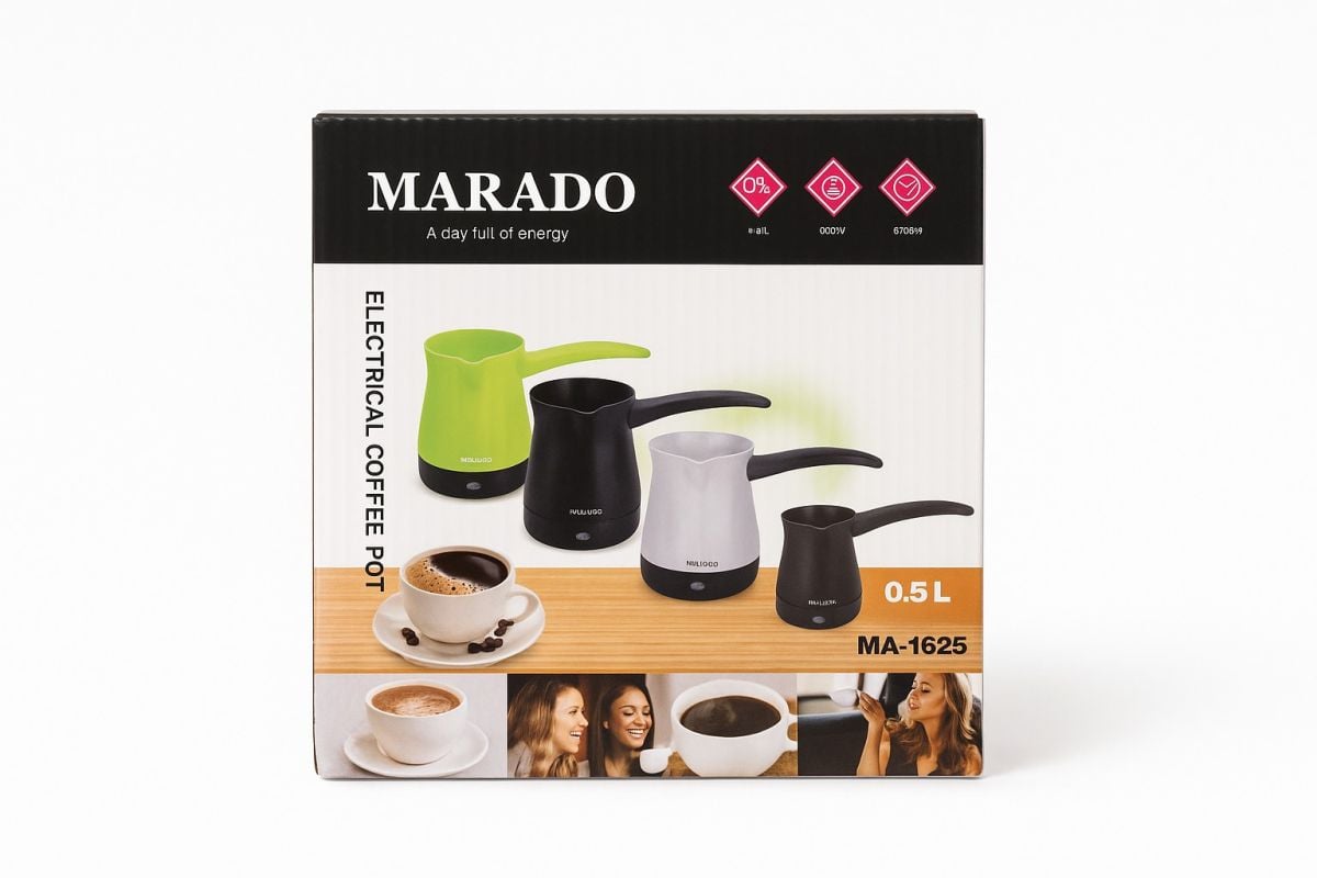 Cafetiera Electrica Marado 0.5L, Fierbator Cafea Turceasca – Engros