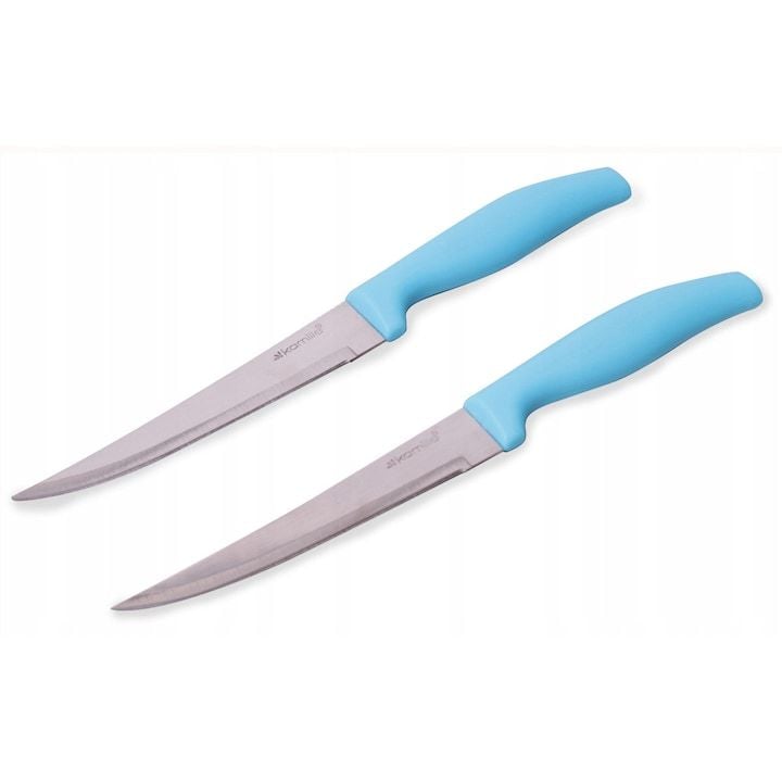 Set Engros de 2 Cutite Kamille KM-5312, Multicolor, Ostrze 13.5cm