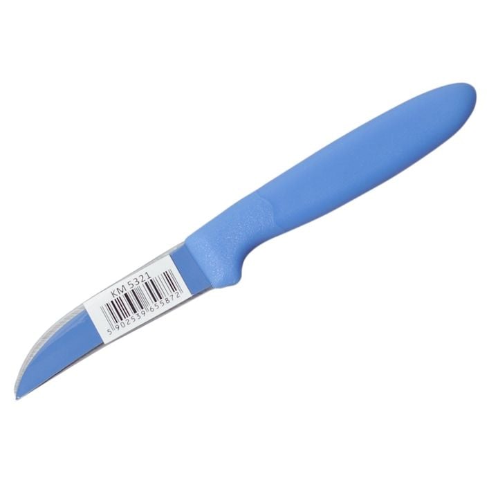 Cutit Engros de curatat si taiat legume/fructe Kamille, din otel inoxidabil, 17cm, maner plastic