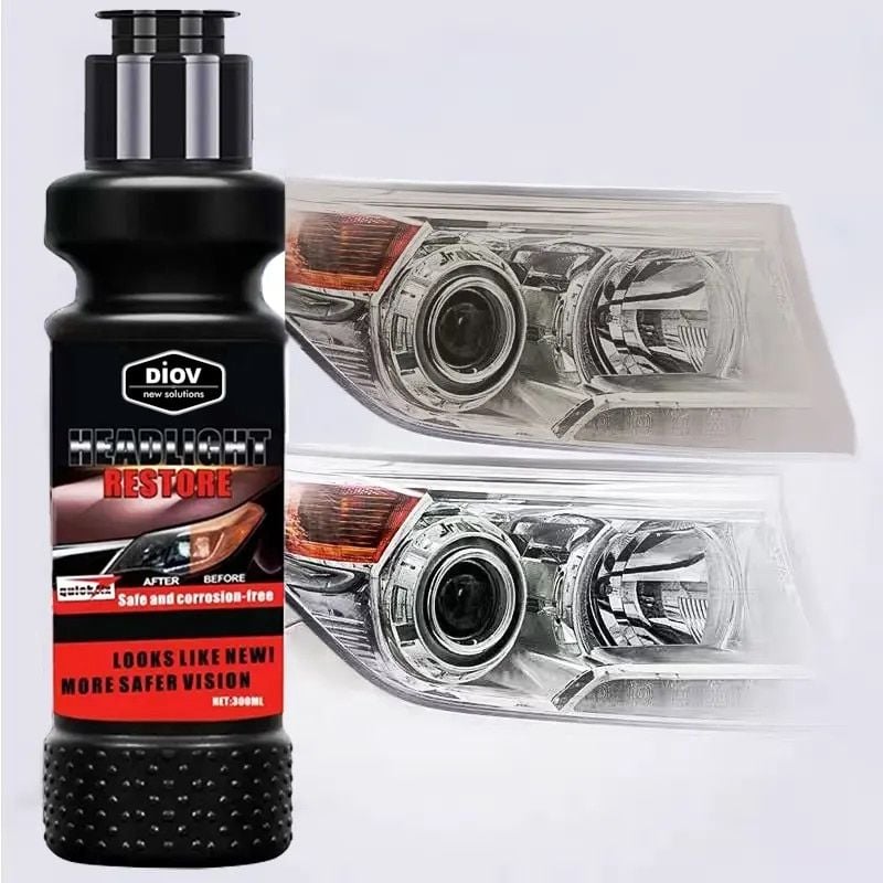 Polish Faruri Lamp Headlight Restore,engross, Solutie Curatare si Lustruire Faruri 120ml