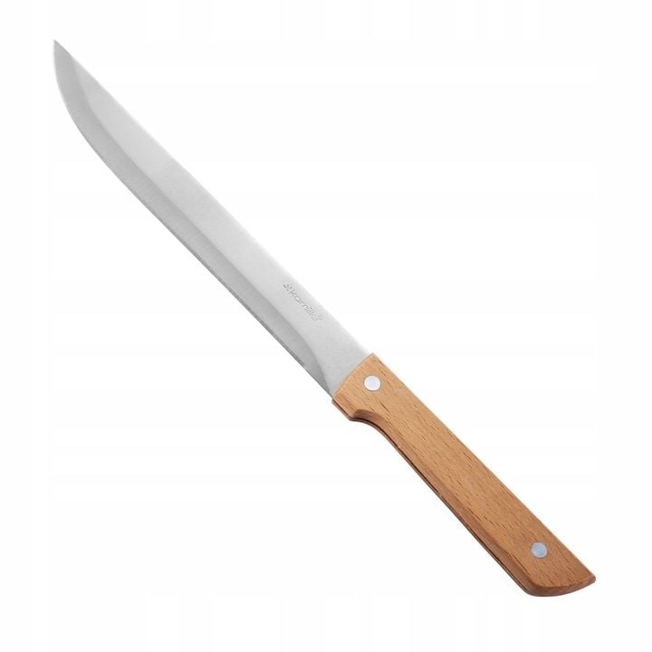 Cutit Engros de bucatarie Kamille, 12,5cm, din otel inoxidabil, cu maner din lemn