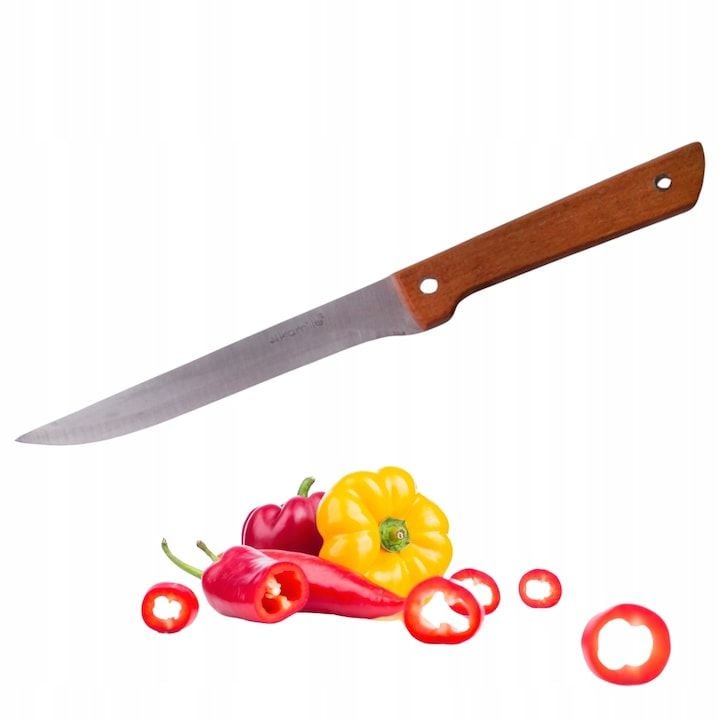 Cutit Engros de filetat Kamille, din Otel inoxidabil, Argintiu, 15 cm