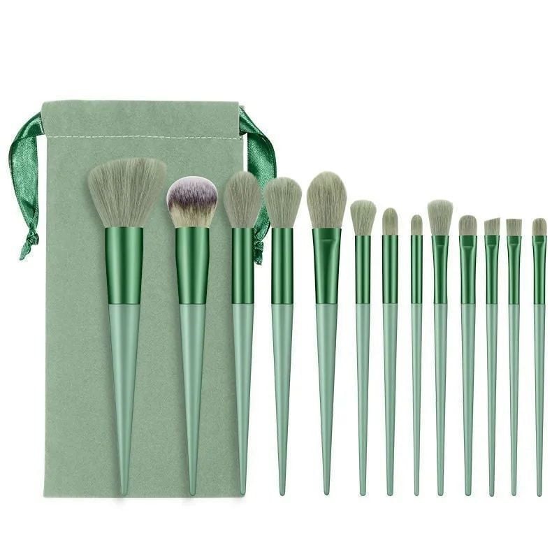 Set 13 Pensule Machiaj Sela Emerald Touch