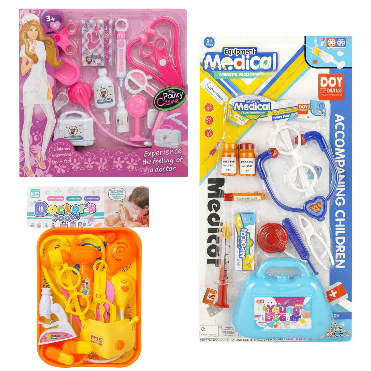 Jucarii Accesorii Trusa Medicala pentru Copiii, Diferite Modele Engros