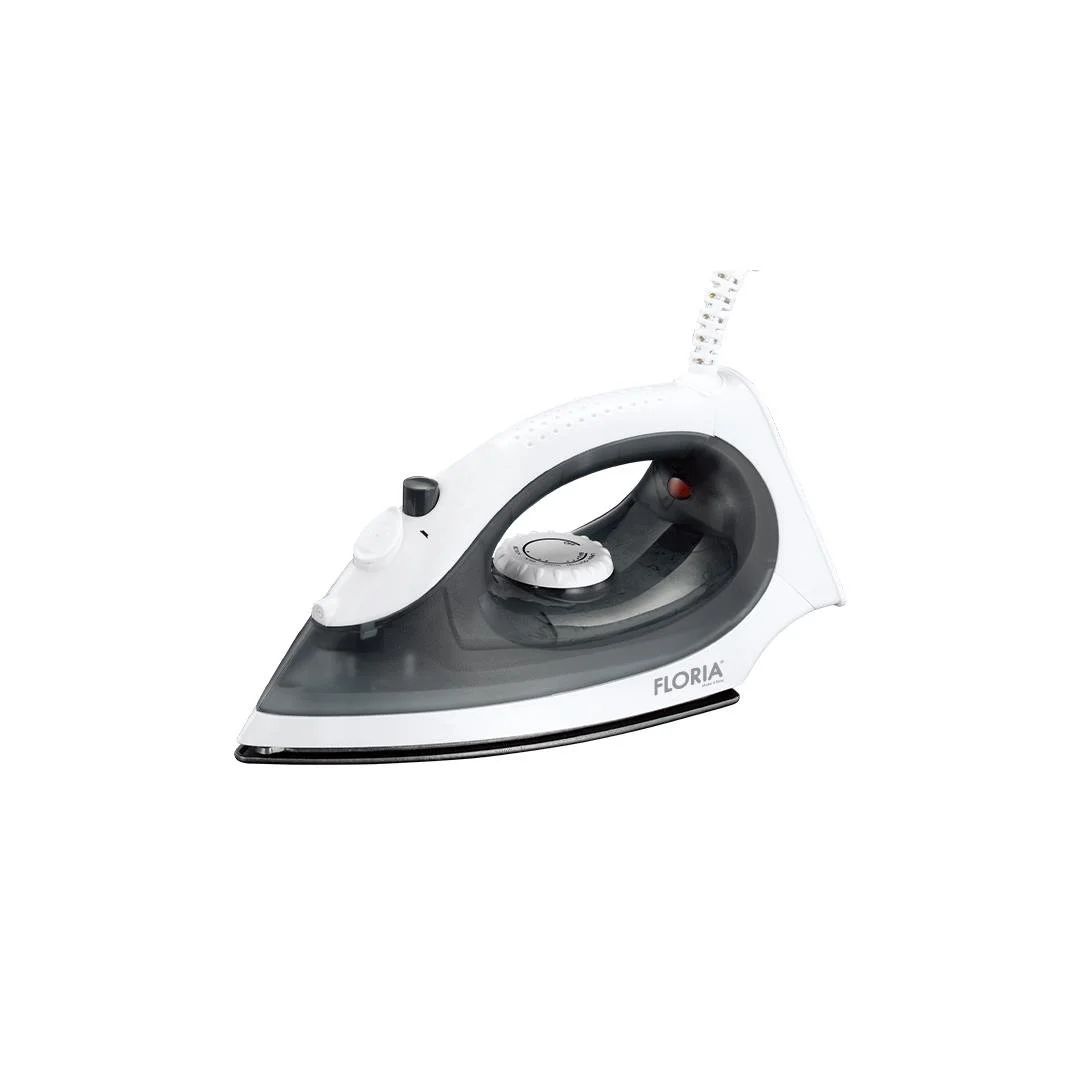 Fier de calcat, putere 1500W, talpa din aluminiu, temperatura reglabila, gri FLORIA / ZLN3850 Engros