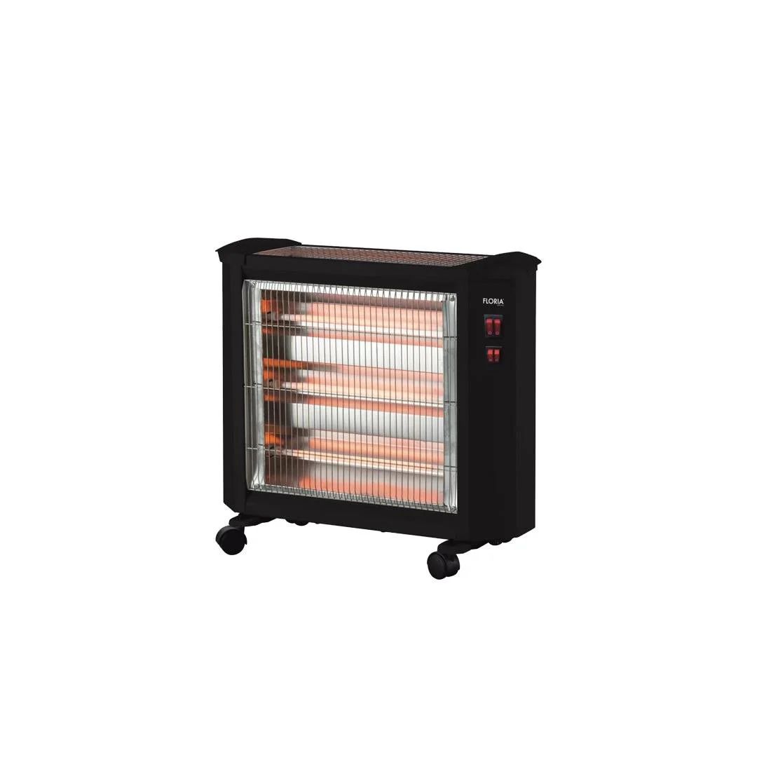 Incalzitor cu 4 rezistente si quartz, 4 trepte de caldura, termostat reglabil, putere maxima 1600W, FLORIA / ZLN4048 Engros