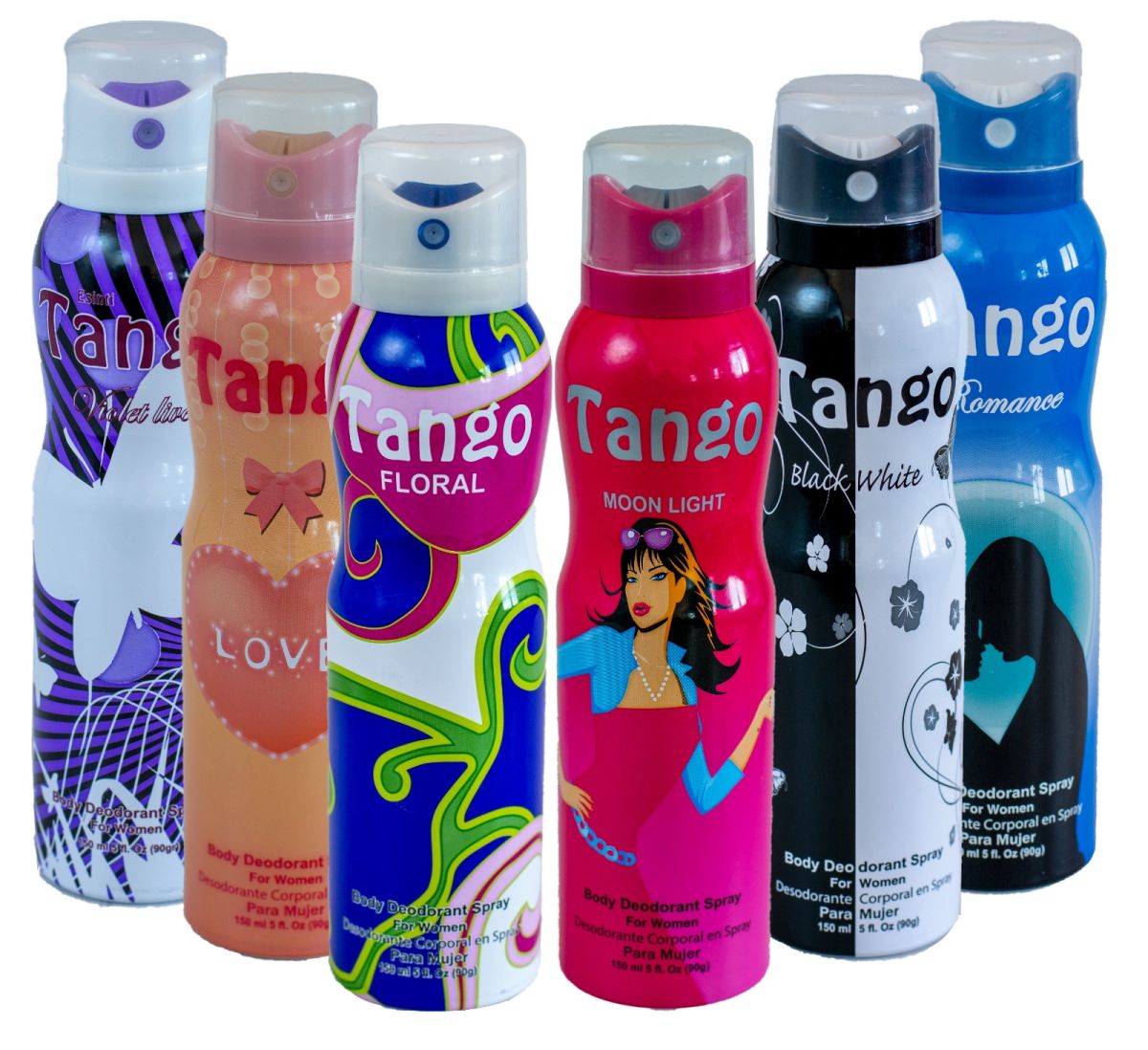 Deodorant spray Engros pentru femei, 150ml, Tango, diverse sortimente