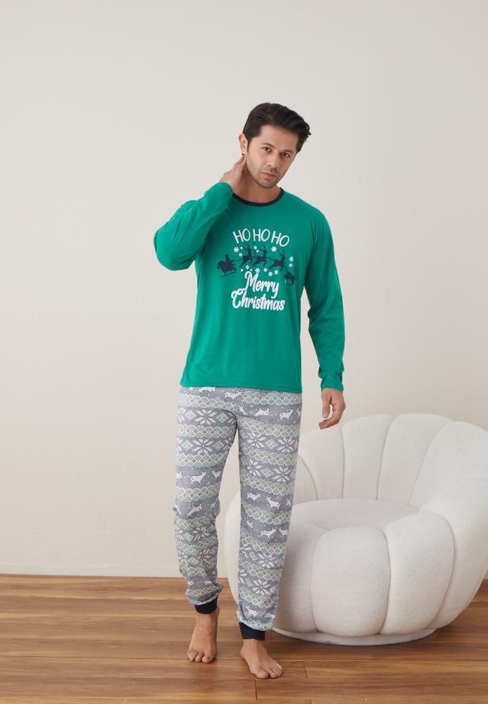 Pijama barbati Craciun 