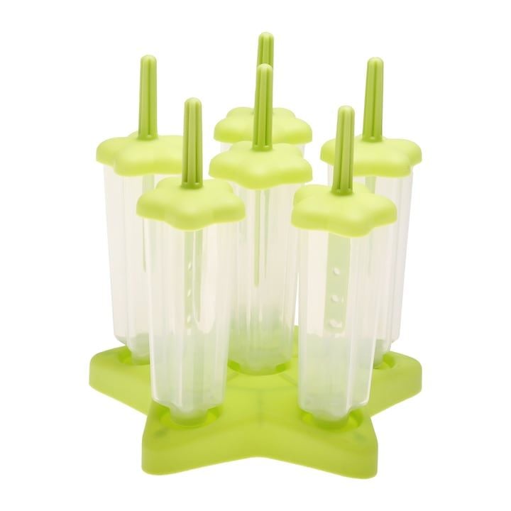 Set Engros de 6 forme pentru inghetata, OFENBACH, reutilizabile, cu suport, dimensiuni compacte