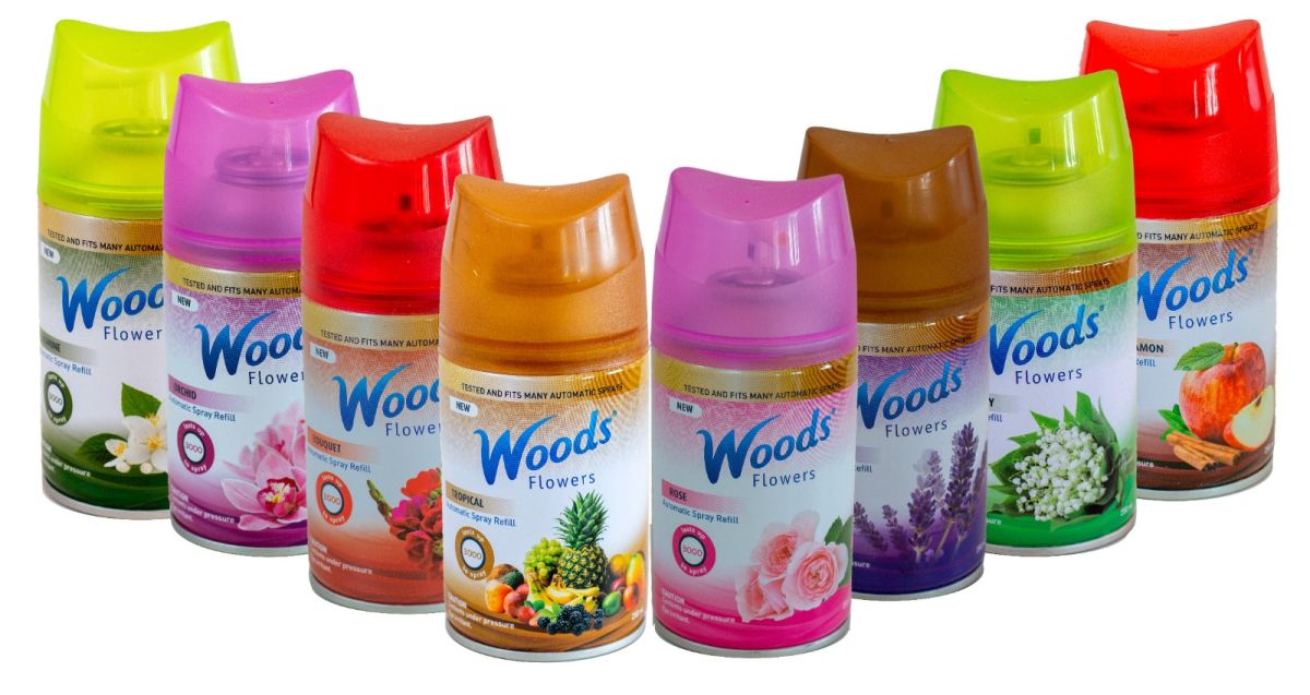 Rezerve odorizant de camera Engros pentru aparat, Woods, 250 ml, diverse sortimente
