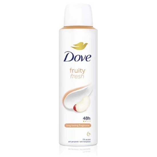 Deodorant antiperspirant spray, Fruity Fresh 48h, Dove, 150 ml Engros