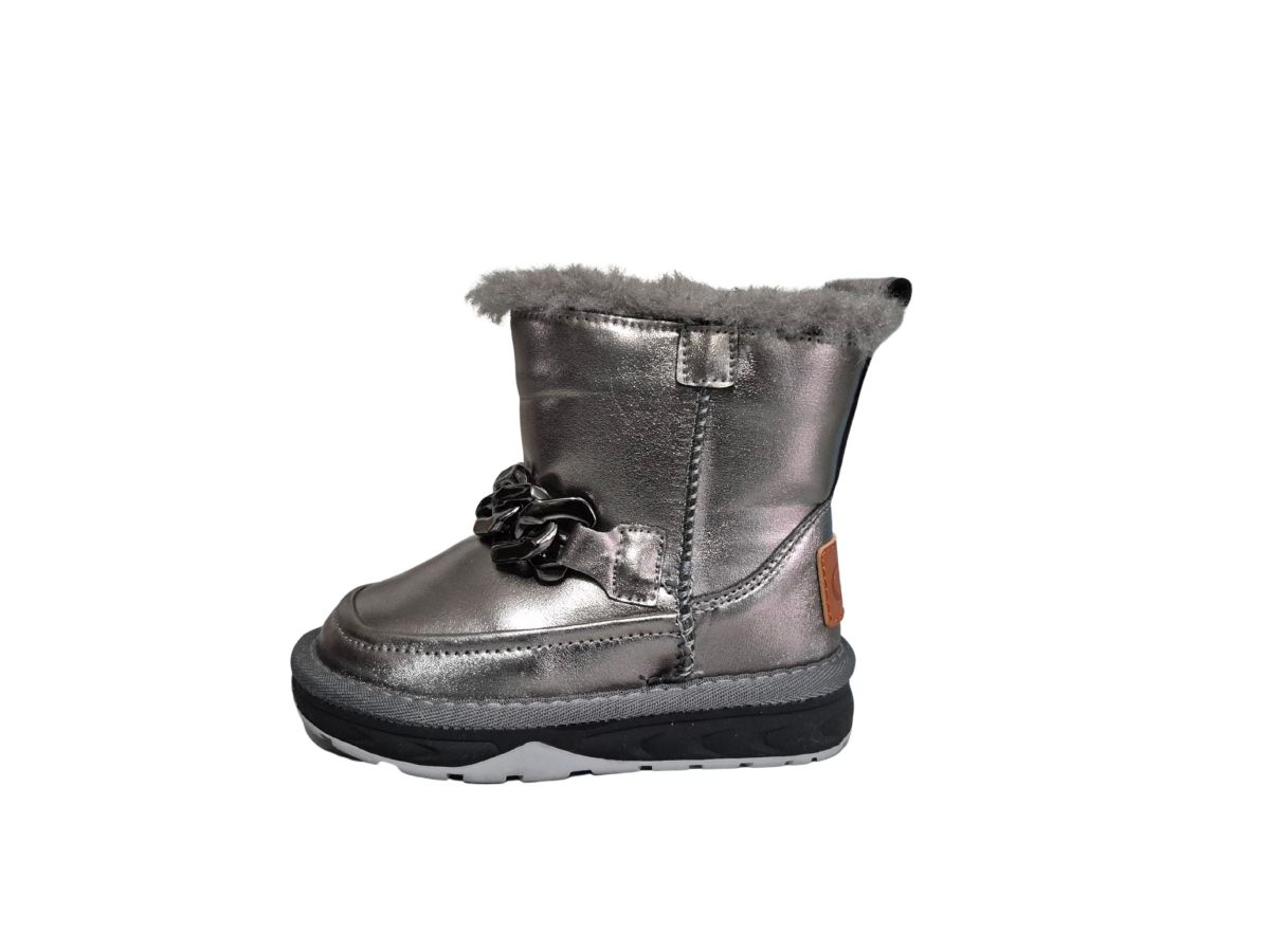 Ghete Fete Iarna, Accesoriu Lant , CGM, Interior Imblanit, Inchidere Fermoar , Impermeabile, Engross, Marimi 22-27, 8buc/bax