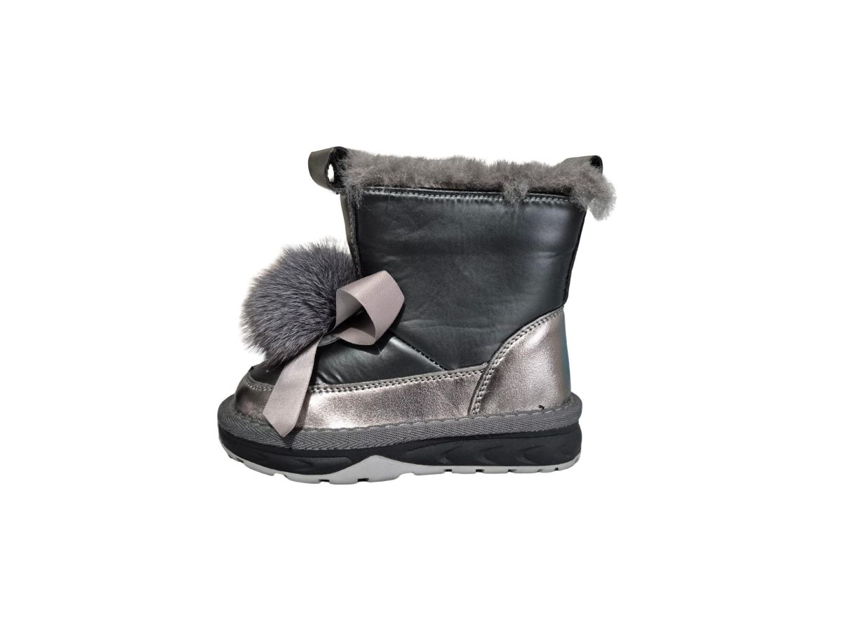 Ghete Fete CGM Iarna, Interior Imblanit, Inchidere Fermoar, Impermeabile, Accesoriu Fundita+Puf, Engross, Marimi 22-27, 8buc/ bax
