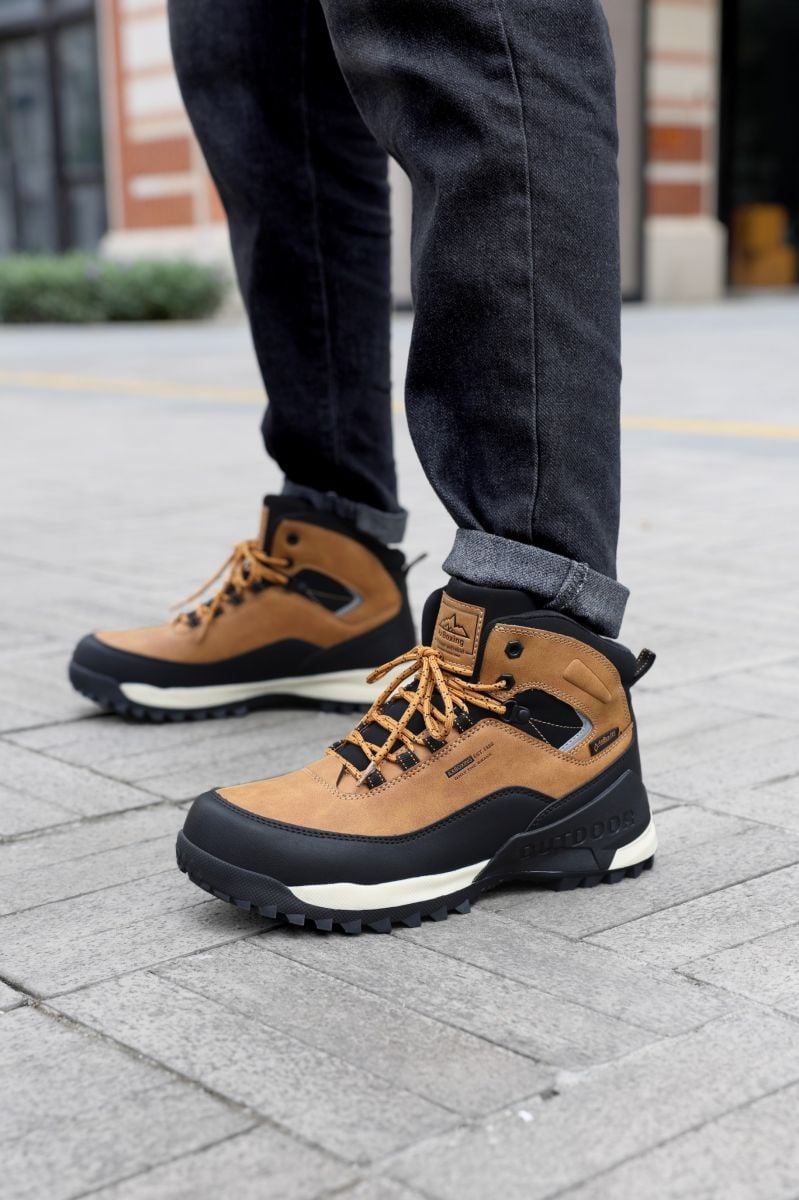 Ghete Copii, Casual-Sport, Imblanite, Pile Ecologica, Inchidere SIret, Marimi 29-36, 8buc/bax camel