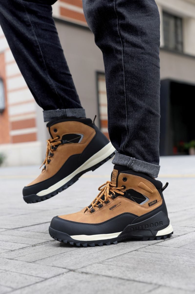 Ghete Dama si Adolescenti, Casual-Sport, Imblanite, Pile Ecologica, Inchidere SIret, Marimi 36-41, 8buc/bax camel