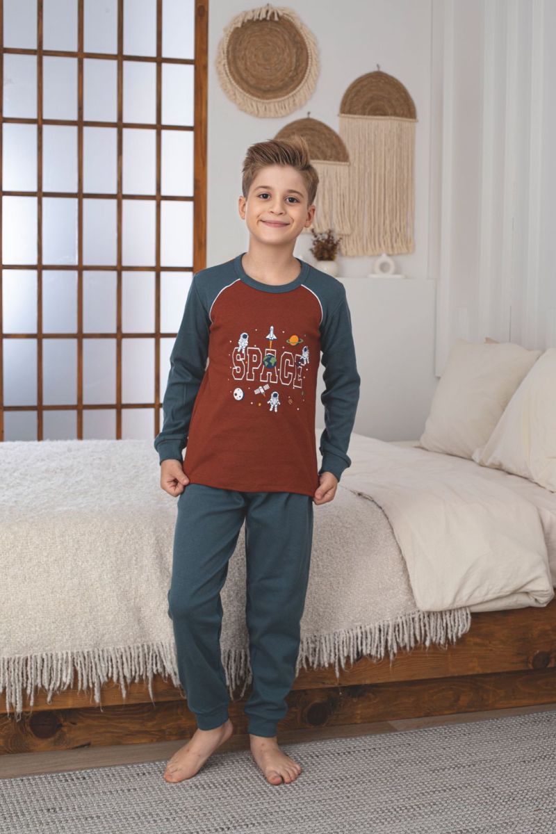 Pijama Copii Baieti Berfin Interlok 19 Engros