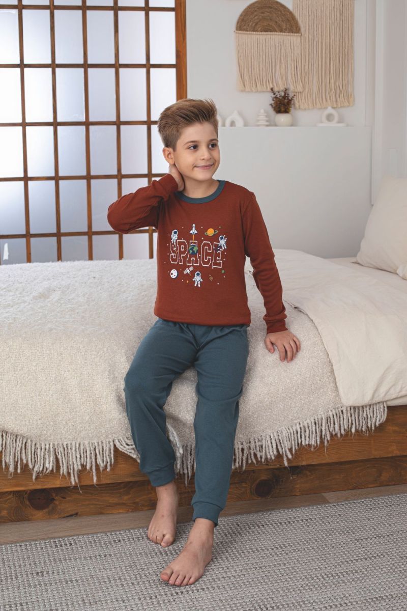 Pijama Copii Baieti Berfin Interlok 21 Engros